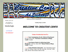 Tablet Screenshot of creativecents.creditsafelists.com